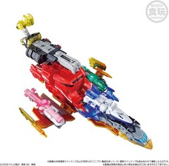 Bandai Shokugan Super Mini PLA Mashin Sentai Kiramager 06 Grateful Phoenix (Set