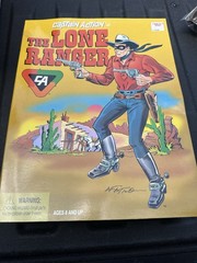 Playing Mantis Lone Ranger Hero Series Action Figure Boxed w/ Hat Rifle Pistol