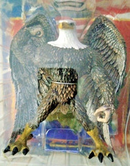 2002 FREEDOM THE AMERICAN EAGLE 8″ 9/11 Commemorative Action Figure MEZCO Sealed