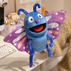 Insect Plush Hand Puppet Storytelling Bee Ladybird Butterfly Soft Stuffed Plush