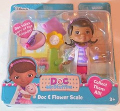 Disney Jr Doc McStuffins Physician Figurine Doctor Play Set 2015 New!