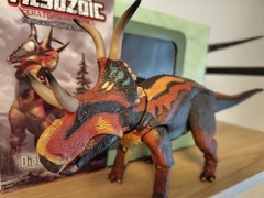 Rare Dinosaur BEASTS OF THE MESOZOIC Diabloceratops eatoni 1/18 Action Figure