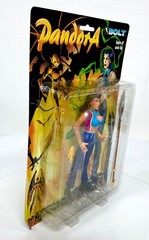 Vintage 1997 Bolt Toys PANDORA Blue Version with Spear Great 1990s Comic Figure