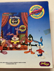 Vintage Tiny Toons Adventures Gift Set Bend-Ems Bugs Bunny Bendable Justoys