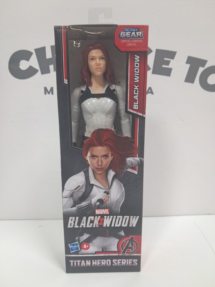 Marvel Black Widow Titan Hero Series – Black Widow – 12″ In Action Figure