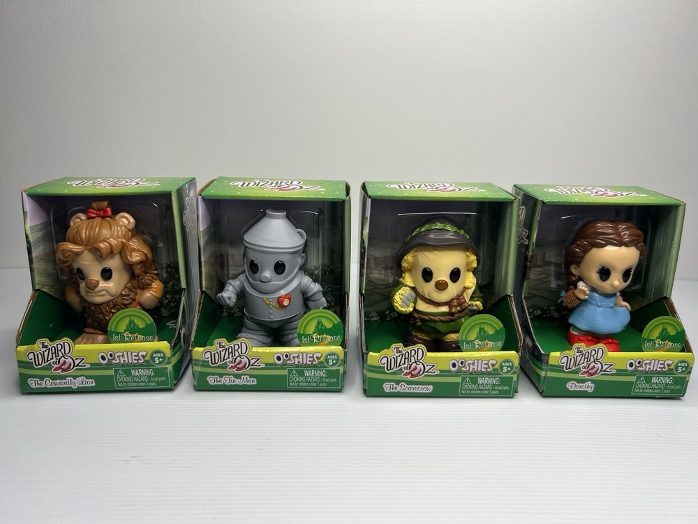 New Ooshies 2025 Set of The Wizard of Oz 1st Release Collectible Toys