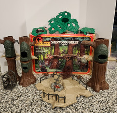 Sherwood Forest 1991 Playset ROBIN HOOD Vintage Orignial COMPLETE w Box