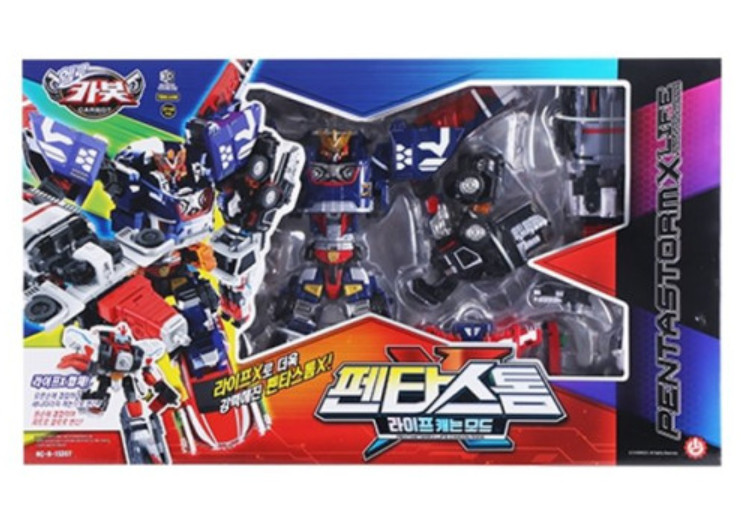 Hello Carbot PENTA STORM X Life Cannon Set Transformer Robot Car Toy – Express