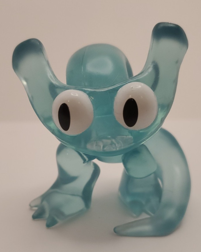 Rainbow Friends Series 2 Mini Figure CYAN 2.5in transparent blue