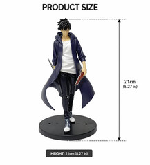 Solo Leveling 21cm Sung Jin Woo Action Figure Collectible Model Toy