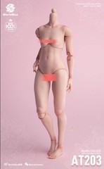 Worldbox AT203 1/6 Female Joint Body Normal Flexible Pale 12” Action Figure