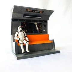 Coruscant Train Ride Diorama for 6 IN Figures