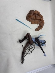 Star Wars Unleashed Aayla Secura Sculpture Figure Hasbro 2004