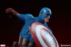 CAPTAIN AMERICA AVENGERS ASSEMBLE PREMIUM FORMAT FIGURES SIDESHOW EXCLUSIVE