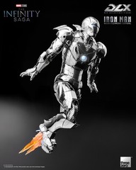 Threezero – Marvel: The Infinity Saga – DLX – Iron Man Mark 2 (Chrome Edition) A