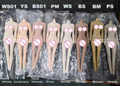 JIAOU DOLL JO-Q05B 1/6 Flexible Female Seamless Body Small Bust 12″Action Figure