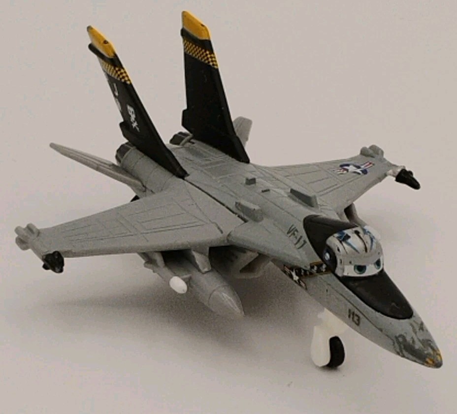 Mattel Disney’s Planes Movie 4.5″ Bravo VF-17 Navy Fighter Jet Diecast