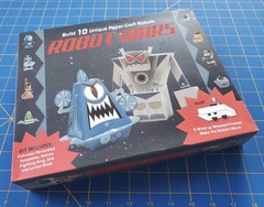Robot Wars Paper-Craft Kit – Build 10 Robots + Motor Bases – New Sealed