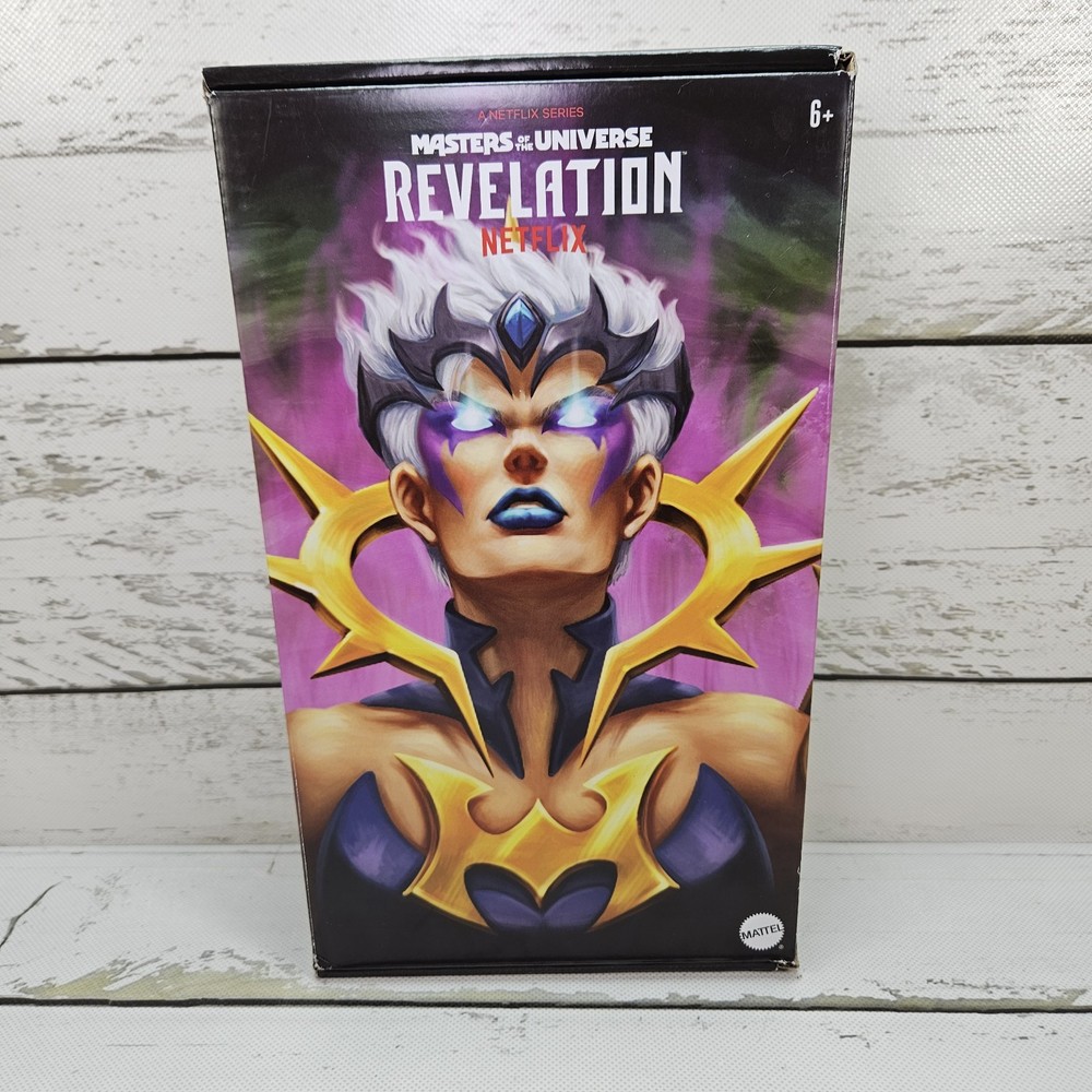Mattel Masters Of The Universe Revelation Dark-Lyn 2022 Netflix 7″ Figure Open