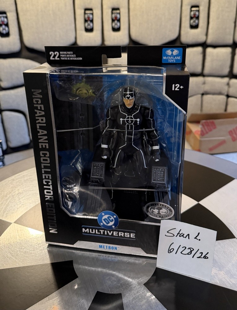 McFarlane Toys DC Multiverse Platinum Edition Metron New Gods Chase Variant MISB