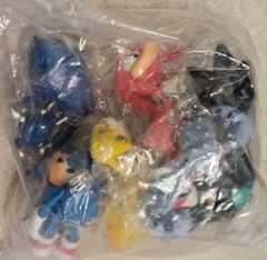 SONIC FIGURE SET-5 ACTION FIGURES-5 TO 6 INCHES TALL PVC-NEXT DAY SHIPPING