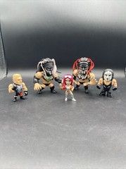 (5) WWE Heavy Metals Die Cast & Plastic Figures 2017 & 2016