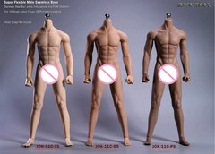 JIAOU DOLL 1/6 Male Rubber Seamless Body Lan Body Muscular 12″ Action Figure