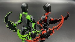 3D Printed Movable Multi-Jointed Action Figure Collectible Set New 3D Printed