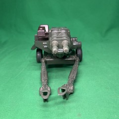 Vintage GI JOE 1982 VAMP Jeep & HAL + 1984 Mountain Howitzer ARAH