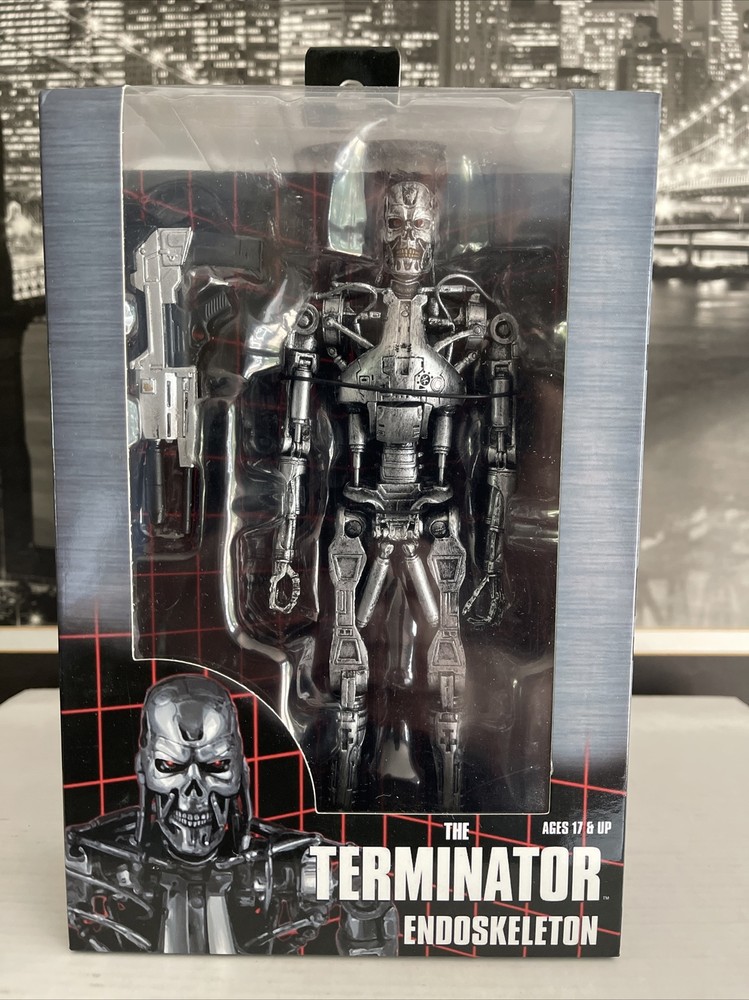NECA – The Terminator – 7″ Action Figure – T-800 Endoskeleton – NEW