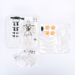 CT Toys Revoltech Amazing Yamaguchi White Agent Venom 6″ Action Figure OPEN BOX