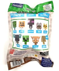 PALADONE Minecraft Chibi Backpack Buddies x1 Mystery Blind Bag Click Keychain