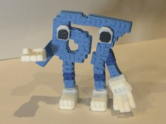 67 Steal A Brainrot Figure 3d Printed 2.64” height six seven