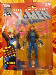Hasbro Marvel Legends DAZZLER Retro Carded New MOC 6″ 1:12 2018 80 Years X-Men