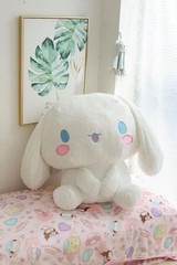Cute Cinnamorol Plushie Doll Throw Pillow Soft Cushion Cinnamon Dog Toy Gift Big