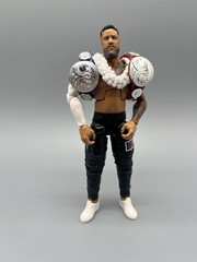 WWE Jey Uso Mattel Elite Action Figure Wrestling Summerslam Bloodline 2 Belts
