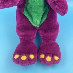Vintage 1997 ActiMates Barney Plush Microsoft Talking Singing Interactive Tested