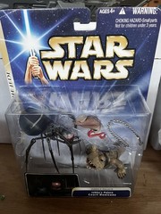 STAR WARS 2004 SAGA JABBAS PALACE COURT DENIZENS MOC WOL BUBO MONK 3 FIG SET