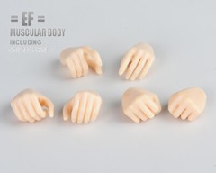 US STOCK 1/6 Pale Skin Large Breast Action Figure Body Half-seamless Breast body