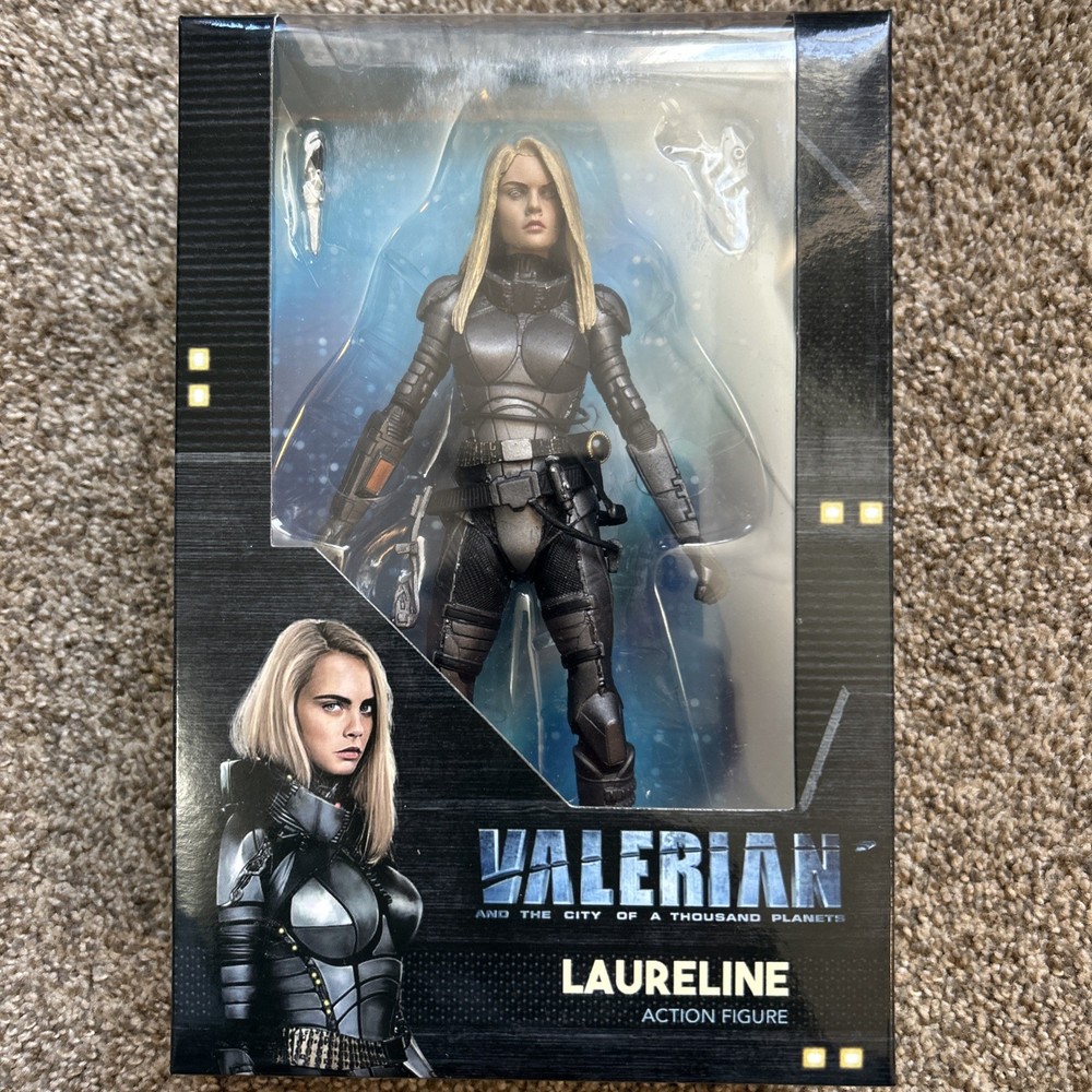 2017 NECA Valerian And The City Of A Thousand Planets LAURELINE 7″ Action Figure