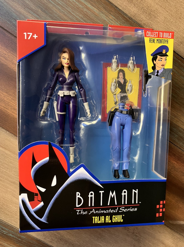 McFarlane DC Direct BATMAN ANIMATED TALIA AL GHUL RENE MONTOYA BAF Action Figure