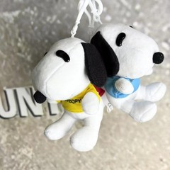 3pcs 11CM Cute High Quality Peanuts Snoopy Plush Pendant Toys Snoopy Dog HOTSALE