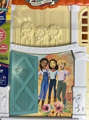 DreamWorks Spirit Riding Free Riding Academy Stow N’ Go Stable w/ Spirit FreeS&H