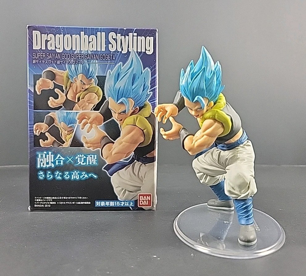 Bandai Dragon Ball Styling Vol. 6 Super Saiyan God Gogeta 4in. Figure 2019