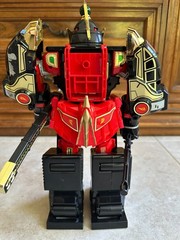 1994 Mighty Morphin Power Rangers Deluxe Thunder Megazord Near Complete