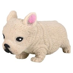Squishy Stretchy Bulldog (2.5″ to 6.5″) Rubber Fidget Sensory Toy Filled Sand