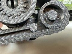 GI Joe AWE Striker 3D Printed modification Snow Tracks & Skis ARAH