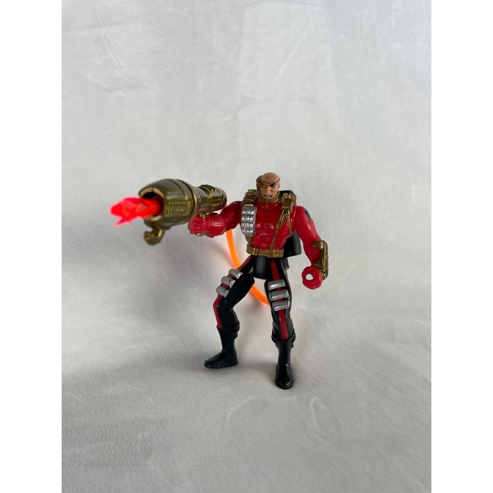 Vintage GI Joe Extreme Inferno & Firebolt Flamethrower 90s EUC Hasbro Figure