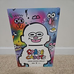 Pop Mart Mega Space Molly 400 Jon Burgerman Space Cadets Series Pupu Confirmed