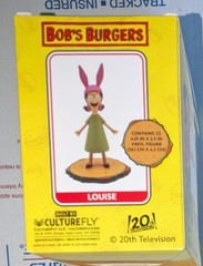 Culture Fly Bob’s Burgers LOUISE Vinyl Figure 4″ NIB